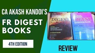 Akash Kandoi FR Digest Book Review 4th Edition | CA Final Financial Reporting