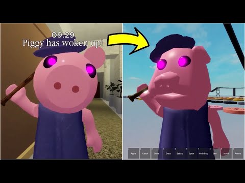 Original Piggy vs Gurty Jumpscares