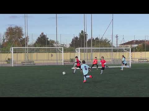Rincón de Seca vs   E.F. Alhama Bavinor benjamín, primera  parte. Murcia bases