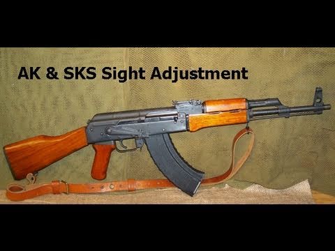 How to Adjust AK / SKS Iron Sights