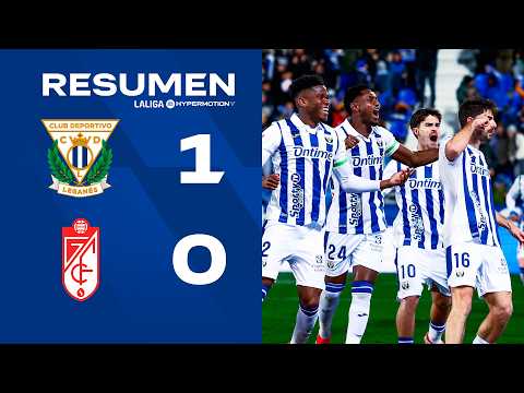 📹 RESUMEN | CD Leganés 1-0 Granada CF | J25 | LALIGA Hypermotion