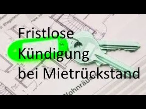 Fristlose Kündigung wegen Mietrückstand - von Herbert Herrmann HHImmobilien