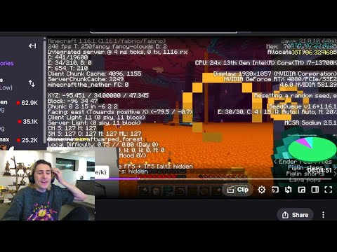 Forsen betrügt möglicherweise tatsächlich, um an besseres Saatgut zu kommen...