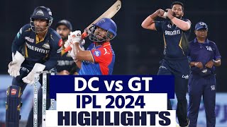 TATA IPL 2024 Highlights: DC vs GT IPL 2024 40th Match Highlights: Delhi vs Gujarat Highlights