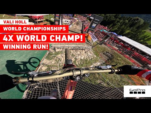 GoPro: 4x Women's World Champ - Winning Run! - Vali Holl - 2025 DH MTB World Championships