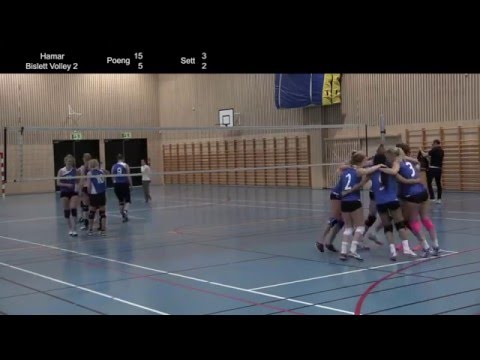 Hamar vs Bislett Volley 2
