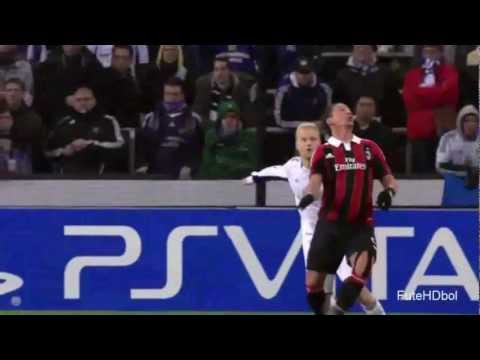 Golaço de Méxes de Bicicleta - Anderlecht 1x3 Milan - UEFA Champions League 21/11/2012 - HD/HQ