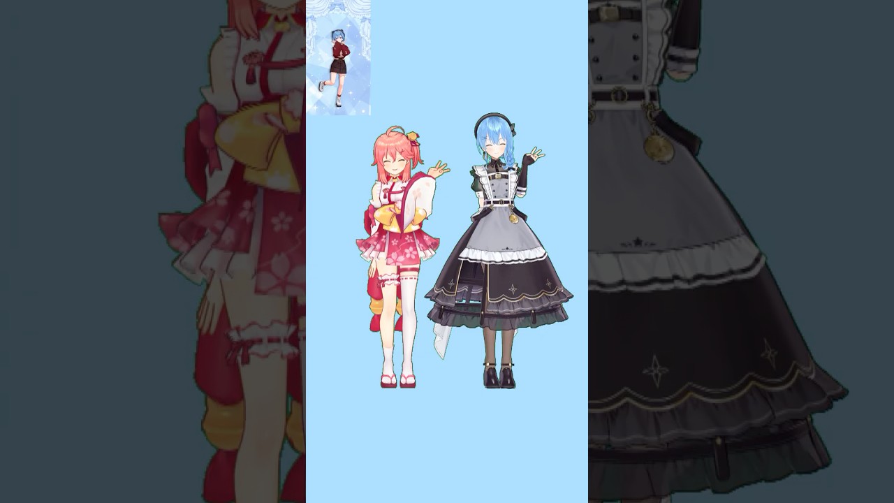 ホロライブ0期生MMD / ぷりきゅきゅ / CUTIE STREET