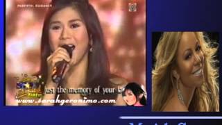 Sarah Geronimo Mimics the Great Divas