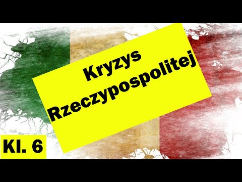 Klasa 6- Kryzys Rzeczypospolitej. Jakie choroby trawiły Rzeczpospolitą od XVII wieku