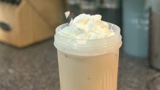 How to make French vanilla iced coffee, with caramel | Yummy | Simple and Easy