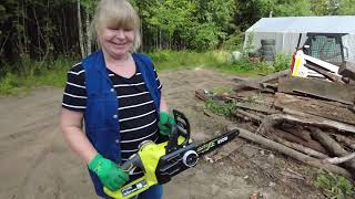 Ryobi OCS1830 akkuketjusaha