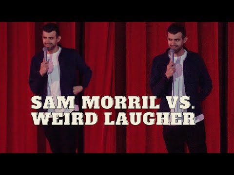 Comedian vs. weird laugher