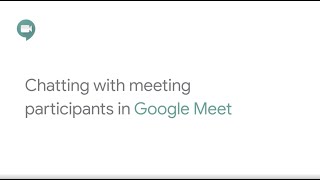 Chat in Google Meet