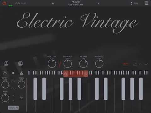 App Electric Vintage apeSoft HQ (iPad5 - Zé Osório)