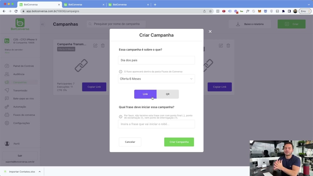 Como Criar Campanhas No BotConversa