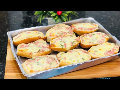 NÃO GASTO MAIS COM LANCHE CARO !! TODOS VÃO AMAR ! NÃO JOGUE PÃO AMANHECIDO FORA !FÁCIL ! FAÇA HOJE!