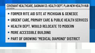 Former Saginaw Rite Aid to be transformed into new public health, urgent care hub