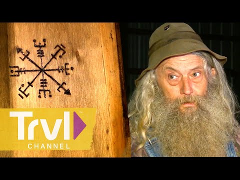 AIMS Team Finds Hidden Clues From Trapper | Mountain Monsters | Travel Channel