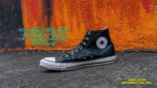 Converse Chuck Taylor All Star Leather Durability After 4 Months Of Daily, Intense Weight Training