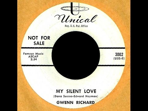 Gwenn Richard (Gwenn Stacey) - MY SILENT LOVE  (1963)