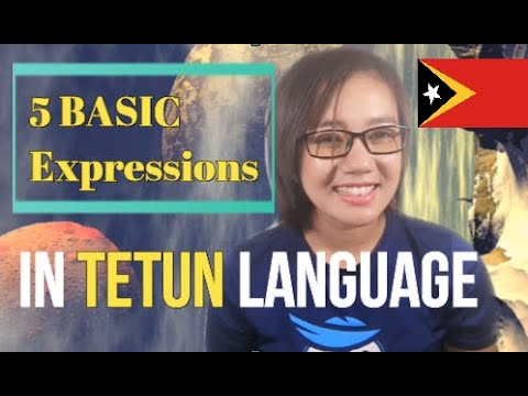 Learn Tetun with Mary | For foreigners | Lesson 1
