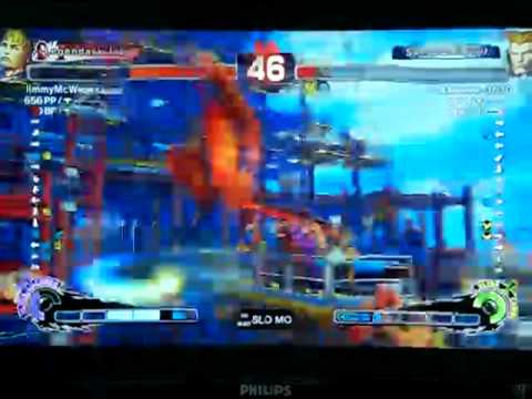 SSF4 AE: JimmyMcWeaksauce (Cody) vs SAMURAI-3630 (Guile)