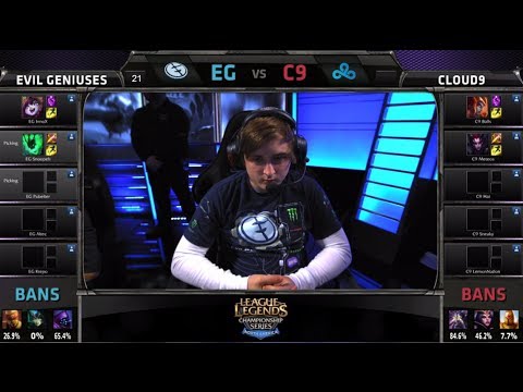 Evil Geniuses vs Cloud 9 | S4 NA LCS Summer split 2014 W3D1 | EG vs C9 G2