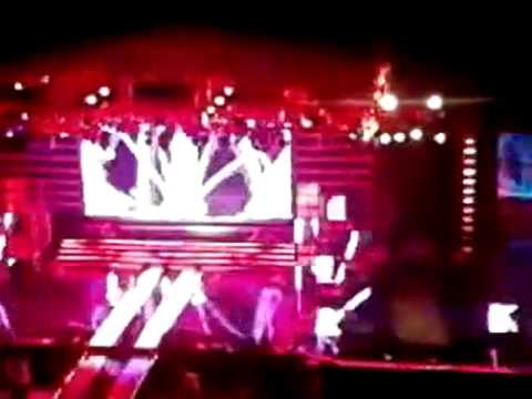 [FANCAM] SISTAR's Bora fell down on Y-Star Power Live Music stage