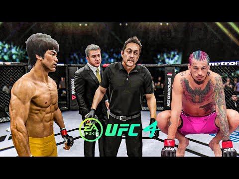 Bruce Lee vs Sean O'Malley   EA Sports UFC 4   Epic Fight 🔥🐲