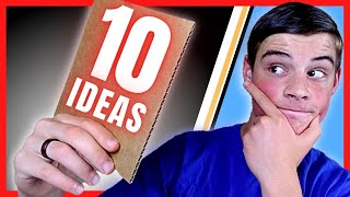 10 Beginner Cardboard Craft Ideas