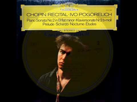 Chopin / Ivo Pogorelich. 1981: Etude in A flat major, Op. 10, No. 10