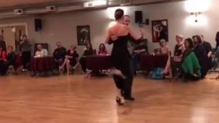 Liz and Yannick Vanhove in Cincinnati at Tango Del Barrio 3-4-2017