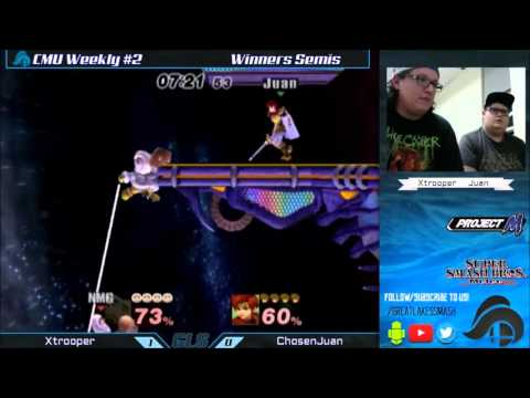 CMU Weekly #2 Winners Semis - Xtrooper (Ice Climbers) vs. TheChosenJuan (Roy)