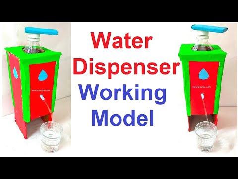 how to make mini air cooler ac working model for science project exhibition diy howtofunda
