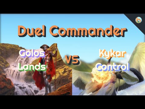 Golos Lands vs. Kykar Control [Duel Commander-EDH] - Magic: The Gathering