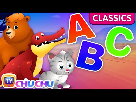 ABC Alphabet Animals – Animal Names and Animal Sounds - Toddler Learning Videos - ChuChu TV Classics