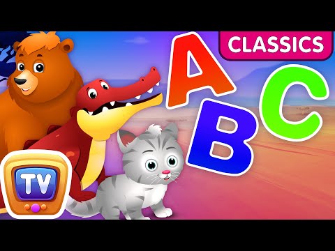 ABC Alphabet Animals – Animal Names and Animal Sounds - Toddler Learning Videos - ChuChu TV Classics