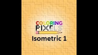Isometric 1 - Coloring Pixels Full Set