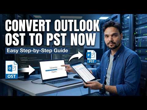 Convert OST to PST File | Easy Outlook Recovery