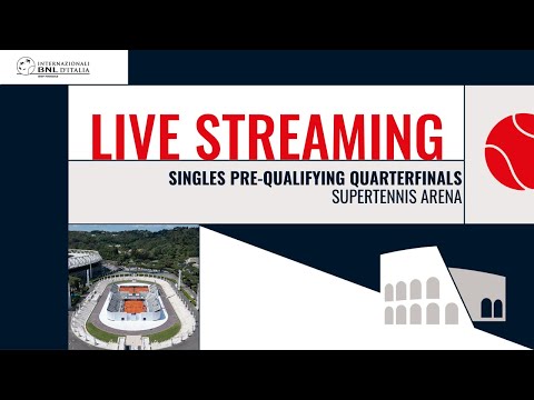 🔴 Singles Pre-Qualifying Quarterfinals | Internazionali BNL d'Italia 2025