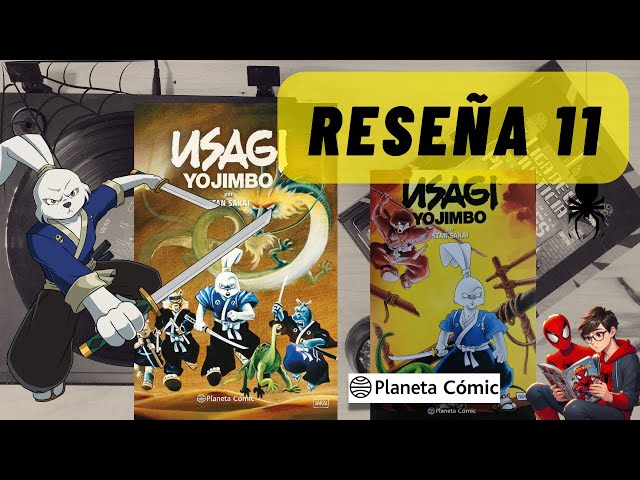 Vídeo relacionado con Usagi Yojimbo nº 30: Ladronas y espías. Con introducción de Naomi Hirahara (Fantasía)