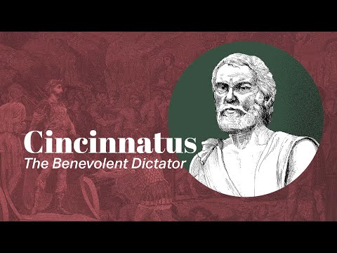 Cincinnatus & Rome : Who is Cincinnatus? | Famous Men of Virtue | ROME