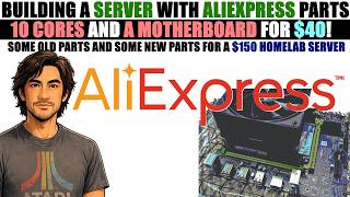 I Built a Homelab Server From AliExpress for Under $150 (10-Core Xeon + X99, for $40)