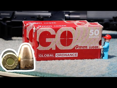 9x19mm, 115gr FMJ, Global Ordnance (PPU)