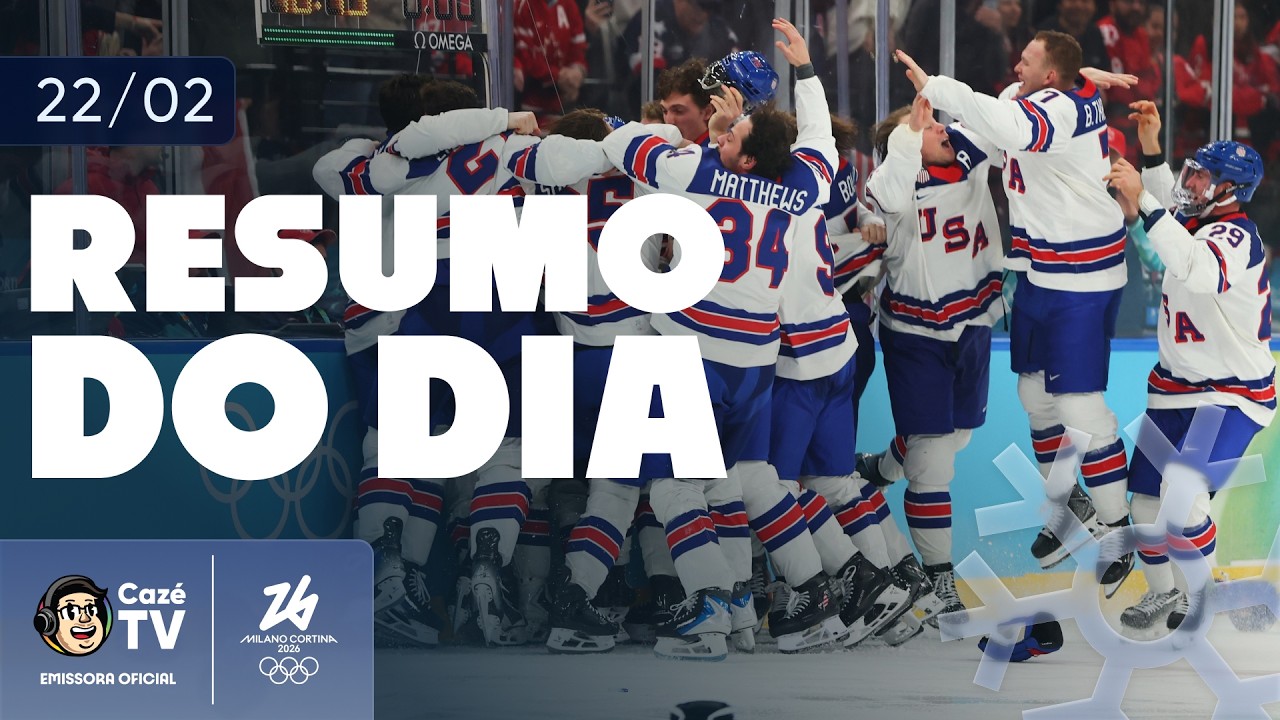 DEU ESTADOS NO MAIOR CLÁSSICO DO HÓQUEI! RESUMO DO ÚLTIMO DIA DAS OLIMPÍADAS DE INVERNO | 22/02