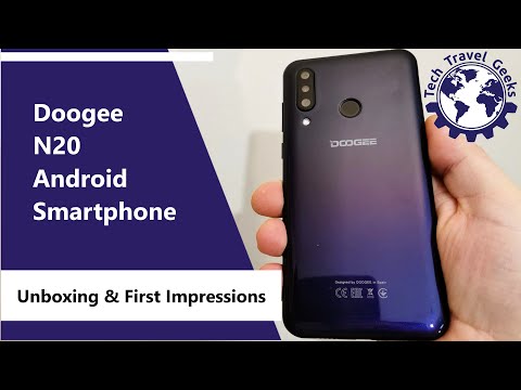 DOOGEE N20 Unboxing & First Impressions - Affordable Android with Big Battery & Big Screen