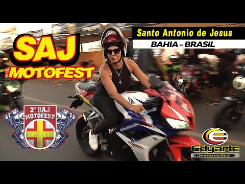 SAJ  MOTOFEST  COBERTURA COMPLETA OFICIAL 2023  SANTO ANTONIO DE JESUS  BAHIA -  BRASIL