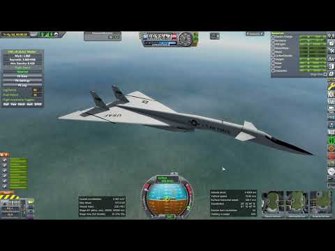 Realism Overhaul in KSP 1.11 - XB-70 and SR-72 Final