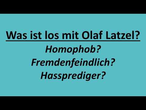 Was ist los mit Olaf Latzel? (von: Die Stimme eines Rufenden)